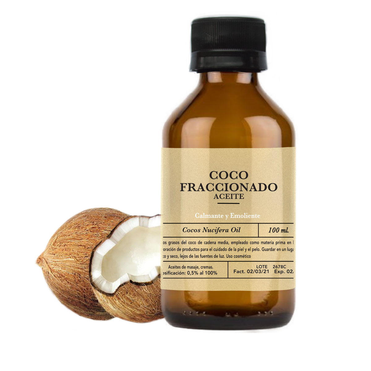 Coco Fraccionado Aceite