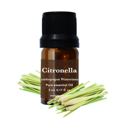 Aceite esencial de citronela repelente natural