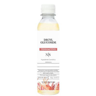 Glucosido de coco  tensoactivo  abundante espuma